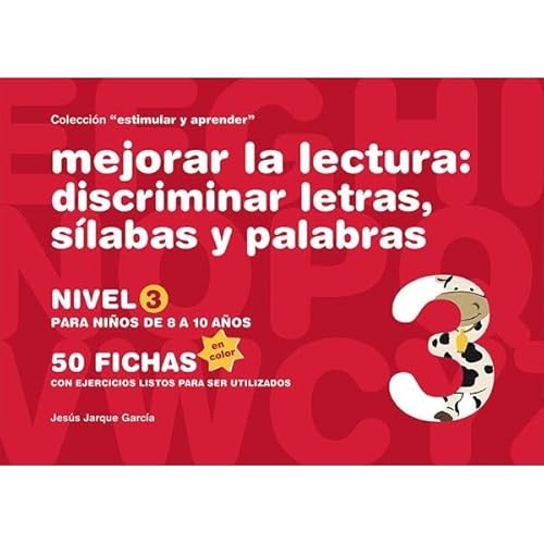 9788498963595: MEJORAR LA LECTURA 3 DISCRIMINAR LETRAS SILABAS Y PALABRAS (ESTIMULAR Y APRENDER)