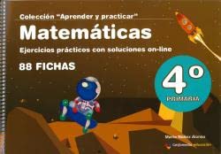 Imagen de archivo de MATEMTICAS 4 PRIMARIA. EJERCICIOS PRCTICOS CON SOLUCIONES ONLINE a la venta por KALAMO LIBROS, S.L.