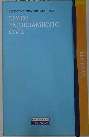 9788498980066: Ley De Enjuiciamiento Civil (Normas Fundamentales 2008)