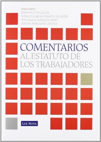 9788498982978: Comentarios al Estatuto de los Trabajadores (Monografa)