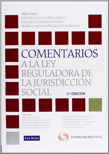 9788498984491: Comentarios a la Ley Reguladora de la Jurisdiccin Social