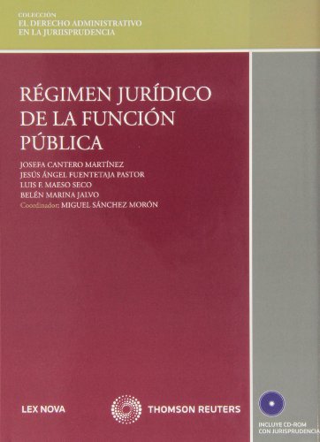 9788498984514: Rgimen jurdico de la funcin pblica (Incluye CD) (Monografa)