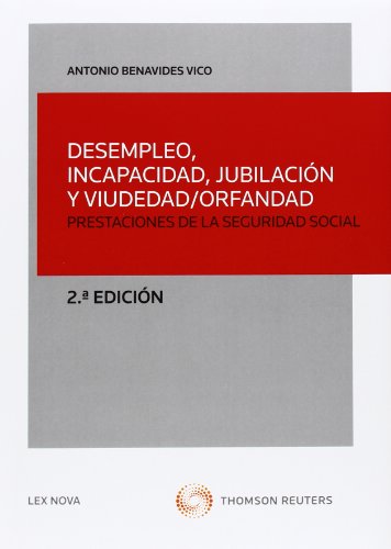 Imagen de archivo de Desempleo, incapacidad, jubilacin y viudedad/orfandad (Papel e-book) a la venta por Iridium_Books