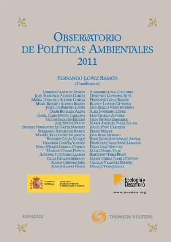 9788499038520: Observatorio de Polticas Ambientales 2011 (Especial) (Spanish Edition)