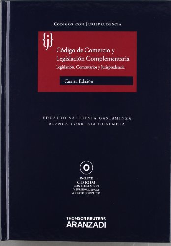 Stock image for CDIGO DE COMERCIO Y LEGISLACIN COMPLEMENTARIA - LEGISLACIN, DOCTRINA Y JURISP INCLUYE CD for sale by Zilis Select Books