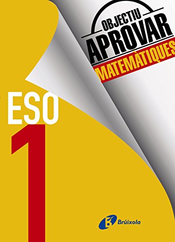 Stock image for OBJECTIU APROVAR MATEMTIQUES 1 ESO for sale by Antrtica