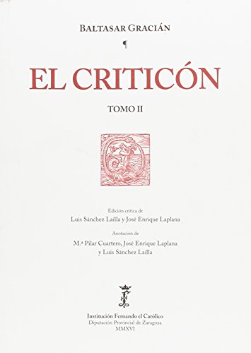 9788499114187: El Criticn [Tomo I y II] (SIN COLECCION)