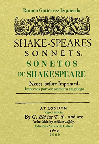 9788499142487: Sonetos de Shakespeare (EDICIN LITERARIA - XERAIS CLSICOS)