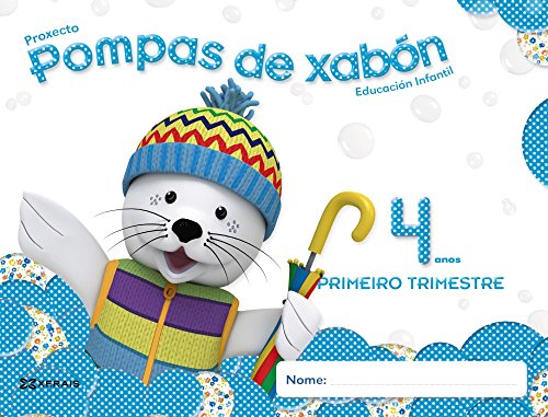 9788499146850: Pompas de xabn 4 anos. Primeiro Trimestre - 9788499146850