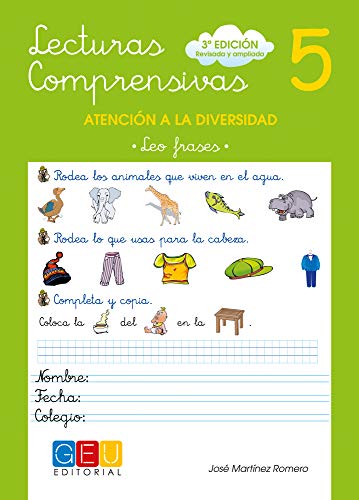 Stock image for Lecturas comprensivas 5 for sale by ThriftBooks-Dallas