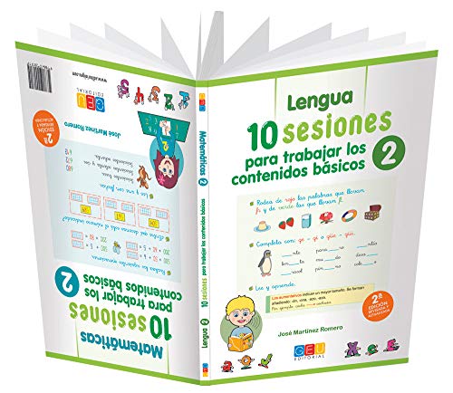 Stock image for 10 Sesiones para trabajar los contenido bsicos : lengua y matemticas 2 for sale by medimops