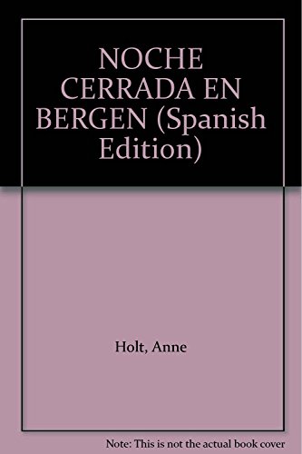 Imagen de archivo de NOCHE CERRADA EN BERGEN (Spanish Edition) a la venta por Pistil Books Online, IOBA