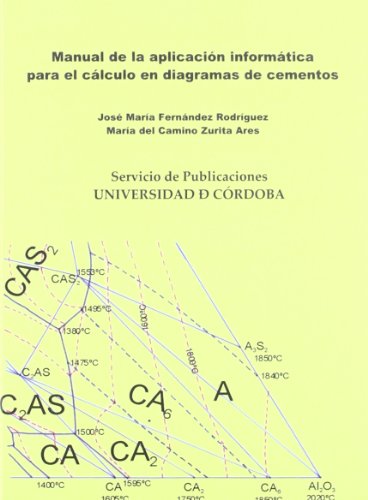 Imagen de archivo de Manual de la aplicacin informtica para el clculo en diagramas de cementos a la venta por AG Library