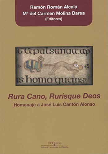 9788499275420: Rura Cano, rurisque deos. Homenaje a Jos Luis Cantn Alonso (AULAMAGNA)