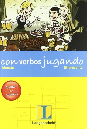 9788499293431: Con verbos jugando: Alemn. El presente. (German Edition)