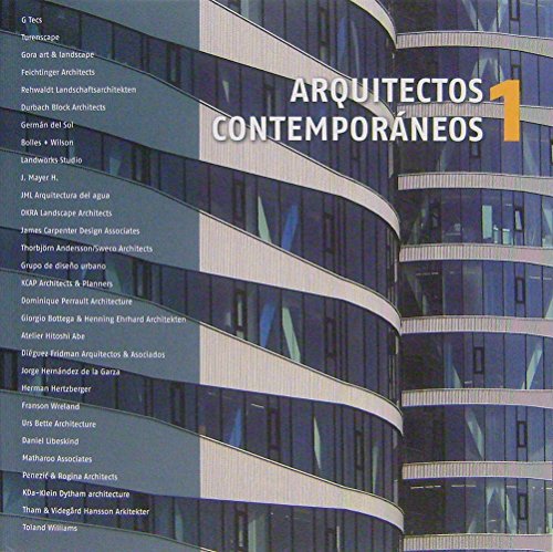 Imagen de archivo de Contemporary Architects 1 a la venta por Hamelyn