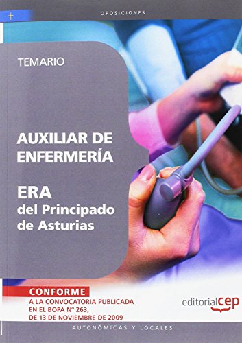 9788499372037: Auxiliar de Enfermera ERA, Principado de Asturias. Temario