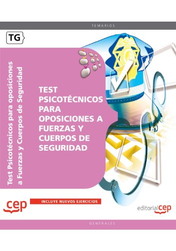 Stock image for Test Psicotcnicos para oposiciones a Fuerzas y Cuerpos de Seguridad for sale by Revaluation Books