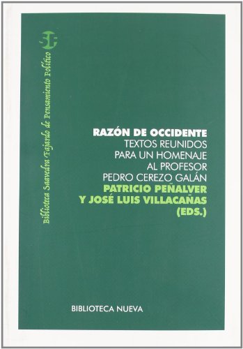 9788499401003: Razn De Occidente: Textos reunidos para un homenaje al profesor Pedro Cerzo Gal (ARQUITECTURA / URBANISMO)