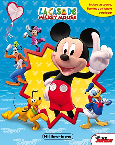 Beispielbild fr La casa de Mickey Mouse. Libroaventuras: Incluye un cuento, figuritas y un tapete zum Verkauf von medimops