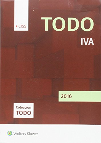 Imagen de archivo de TODO IVA 2016 a la venta por Zilis Select Books
