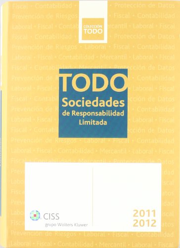 Imagen de archivo de Todo Sociedades de Responsabilidad Limitada 2011-2012 a la venta por Iridium_Books