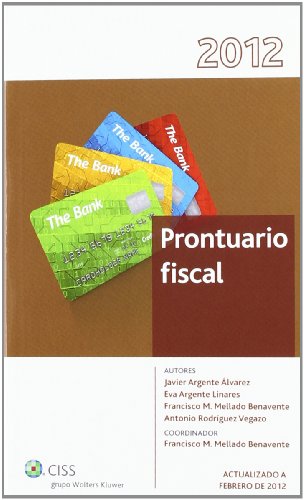 Imagen de archivo de Prontuario fiscal 2012 a la venta por Revaluation Books