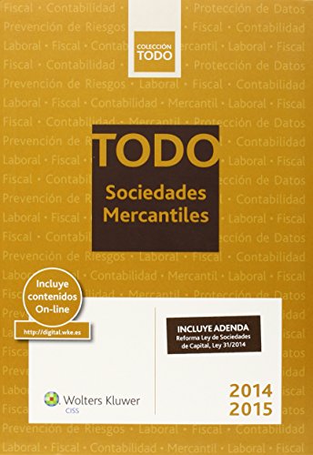 Imagen de archivo de TODO SOCIEDADES MERCANTILES (2014-2015) a la venta por KALAMO LIBROS, S.L.