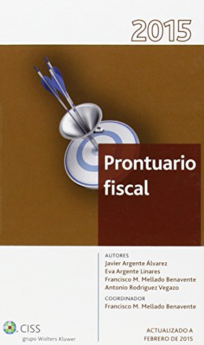 Imagen de archivo de Prontuario fiscal 2015 a la venta por Iridium_Books