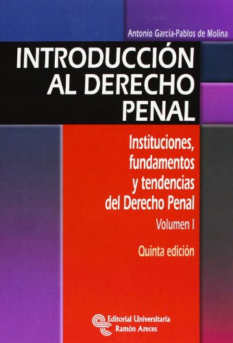 Stock image for Introduccin al Derecho Penal for sale by Iridium_Books