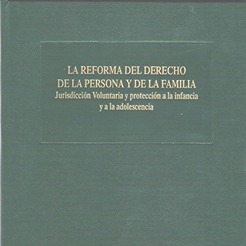 Stock image for La reforma del derecho de la persona O'Callaghan Muoz, Xavier / Fern for sale by Iridium_Books