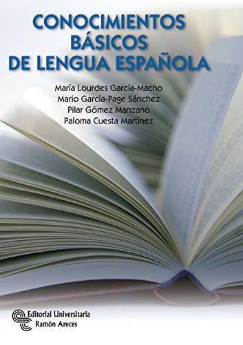 Imagen de archivo de Conocimientos bsicos de Lengua Espaola (Manuales) a la venta por medimops