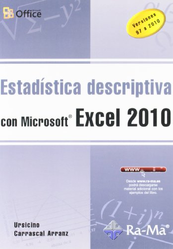 Imagen de archivo de Estadstica descriptiva con Microsoft Excel 2010 a la venta por medimops