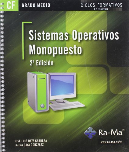 Imagen de archivo de SISTEMAS OPERATIVOS MONOPUESTO 2ED GM a la venta por Siglo Actual libros