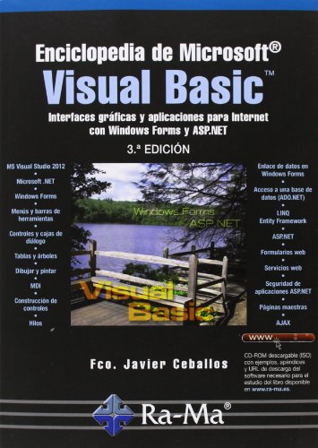 9788499642659: Enciclopedia de Microsoft Visual Basic : interfaces grficas y aplicaciones para Internet con Windows Forms y ASP.NET
