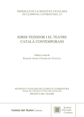 Beispielbild fr Jordi Teixidor i el teatre catal contemporani zum Verkauf von AG Library