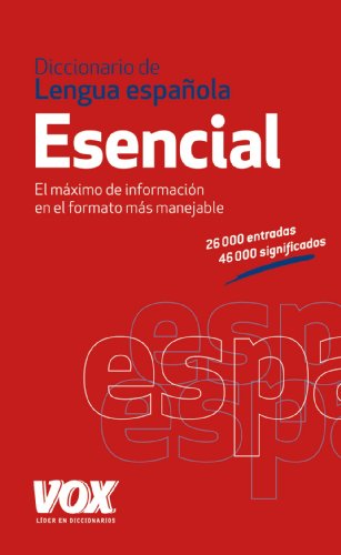 Beispielbild fr Diccionario esencial de la lengua espanola / Essential Spanish Language Dictionary zum Verkauf von Ammareal