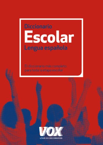 Stock image for Diccionario Escolar de la Lengua Espa?ola (Spanish Edition) [Hardcover] Pons, Jordi Indurain for sale by Particular Things