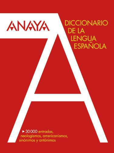Imagen de archivo de Diccionario Anaya de la Lengua (Spanish Edition) a la venta por Hippo Books