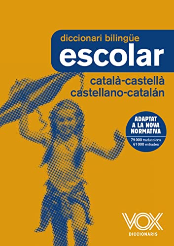 Imagen de archivo de DICCIONARI ESCOLAR CATAL-CASTELL / CASTELLANO-CATALN. a la venta por KALAMO LIBROS, S.L.