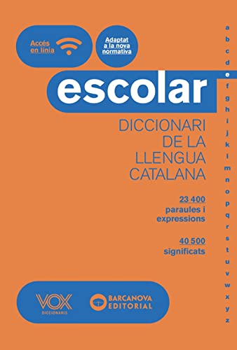 Stock image for Diccionari Escolar de la Llengua Catalana VOX-BARCANOVA for sale by medimops