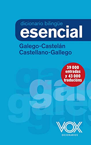 Imagen de archivo de DICCIONARIO ESENCIAL GALEGO-CASTELÁN / CASTELLANO-GALLEGO. a la venta por KALAMO LIBROS, S.L.