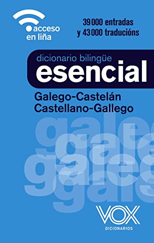 Stock image for DICCIONARIO ESENCIAL GALEGO-CASTELN / CASTELLANO-GALLEGO for sale by Hiperbook Espaa