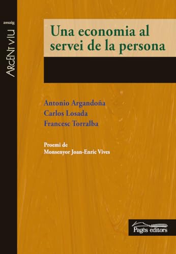 Imagen de archivo de Una economia al servei de la persona a la venta por AG Library