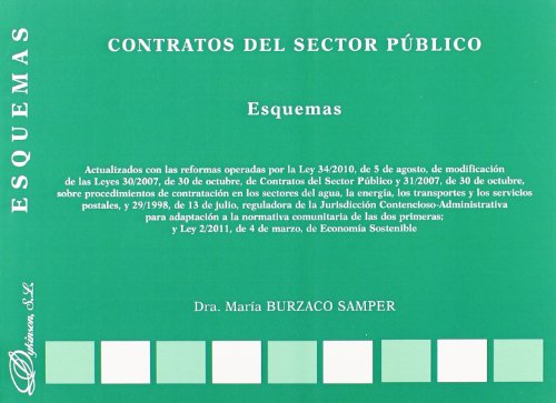 9788499822037: Contratos del sector publico - esquemas (Esquemas (dykinson))