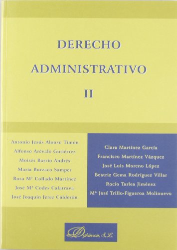 Imagen de archivo de DERECHO ADMINISTRATIVO II a la venta por Librerias Prometeo y Proteo