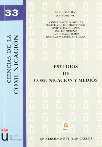 Stock image for Estudios de comunicacin y medios for sale by Hilando Libros