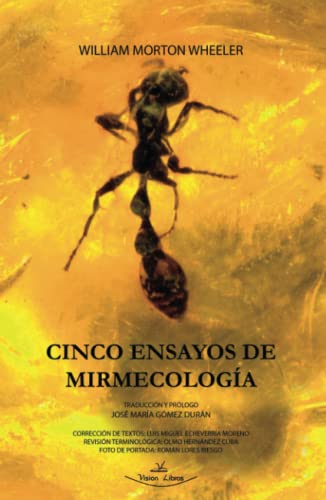 Stock image for Cinco ensayos de mirmecologa (Spanish Edition) for sale by Books Unplugged