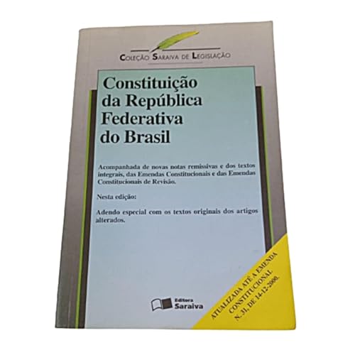 9788502022942: Constituio da Repblica Federativa do Brasil