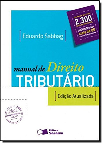 Stock image for livro manual de direito tributario eduardo sabbag 2012 for sale by LibreriaElcosteo